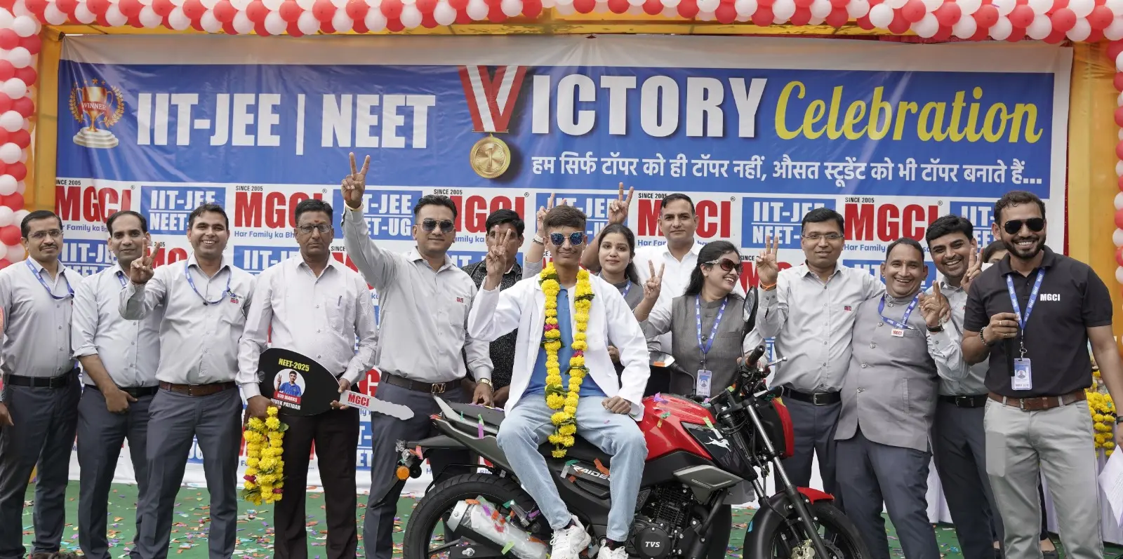NEET Victory Celebration 2025