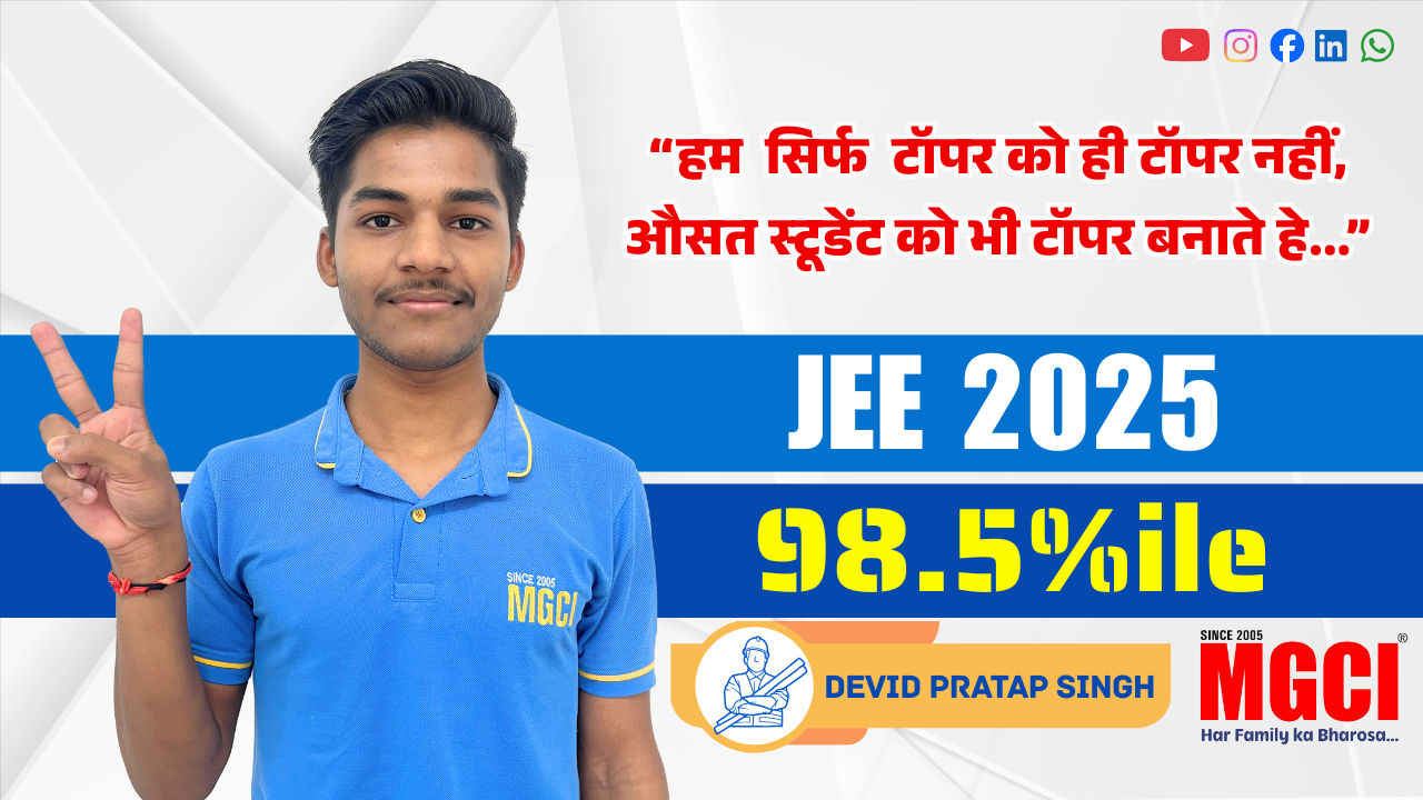 David Pratap singh IIT patna. JEE Coaching in indore
