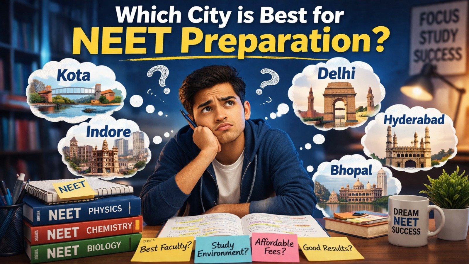 Best city for NEET preparation