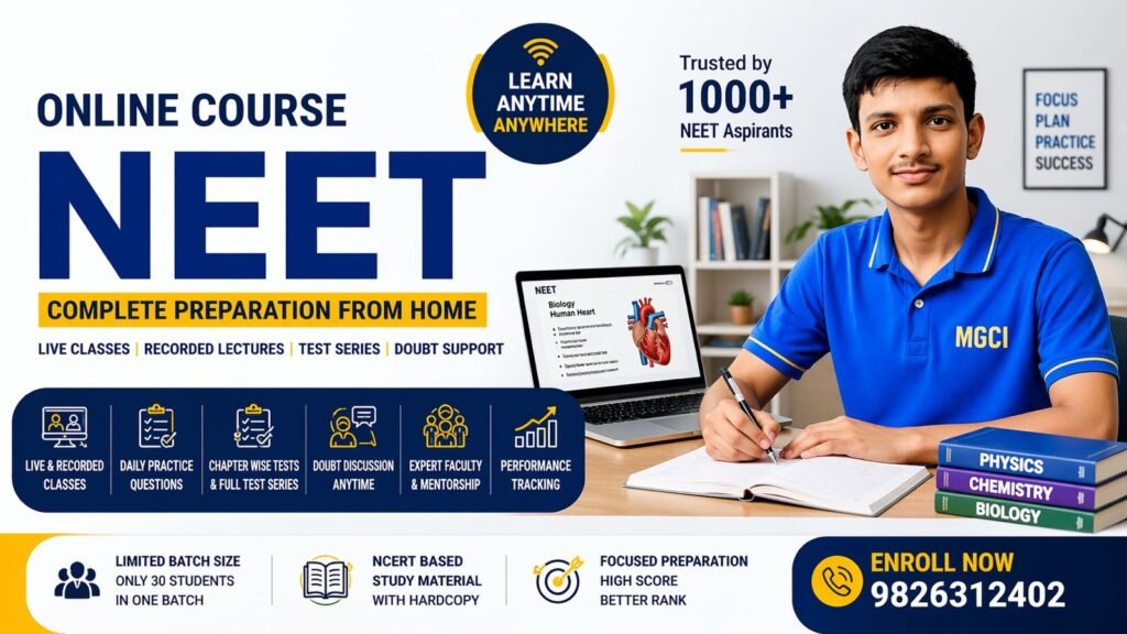 best online NEET coaching institute