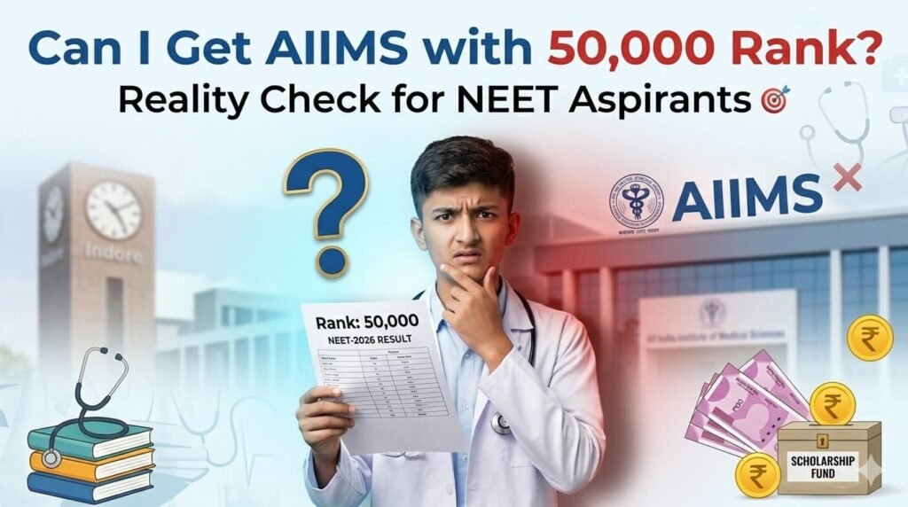 can i get aiims with 50,000 rank in neet