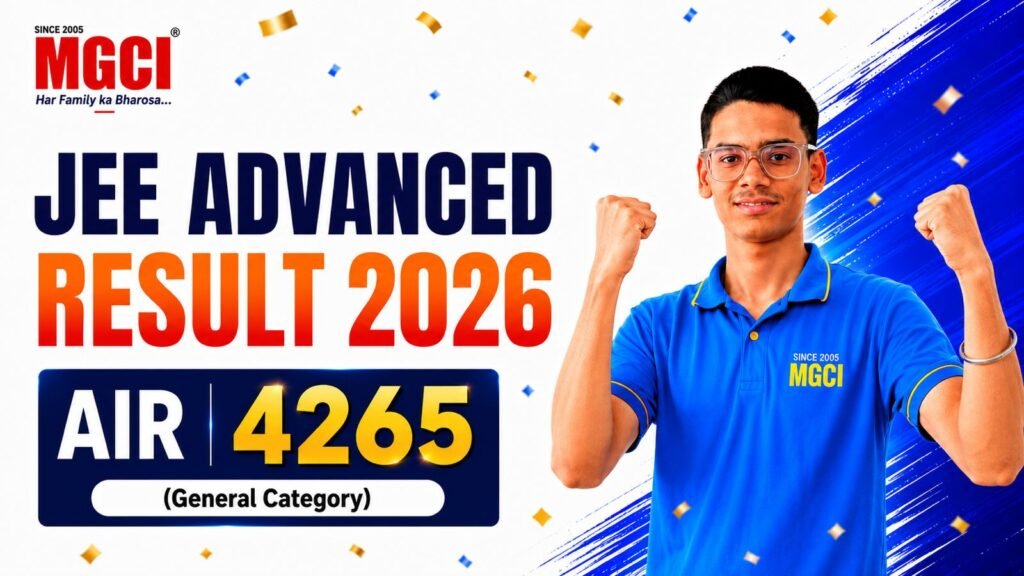 MGCI JEE Advanced Result 2026