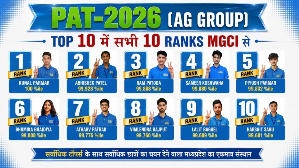 MP PAT 2026 Result join for MP PAT 2027