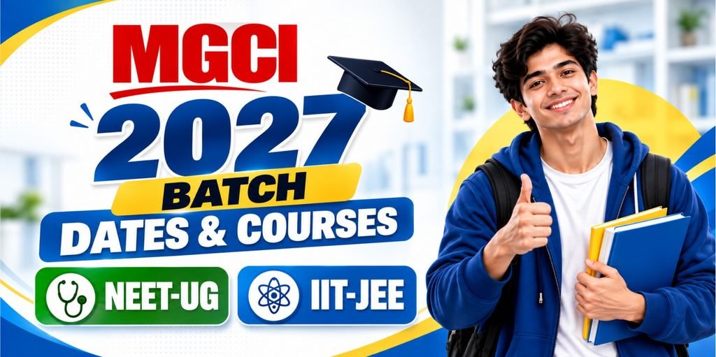 MGCI 2027 Batches announced Join MGCI Early Bird Scholarship Test (EBST)